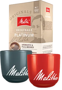 Melitta cups and cofee set
